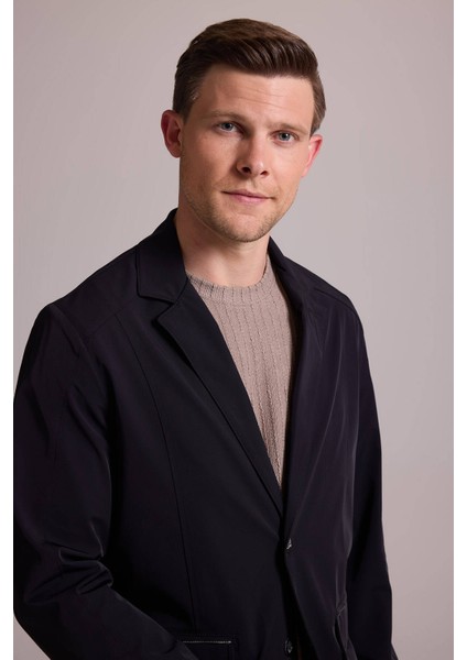 Erkek Siyah Regular Fit Yazlık Ceket Mont fiyatları