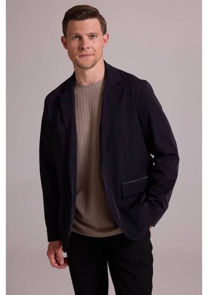 Erkek Siyah Regular Fit Yazlık Ceket Mont fırsatları