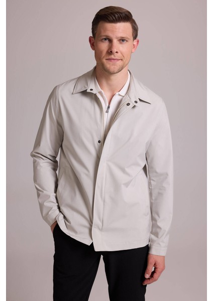 Erkek Bej Regular Fit Gömlek Yaka Yazlık Mont fiyatları