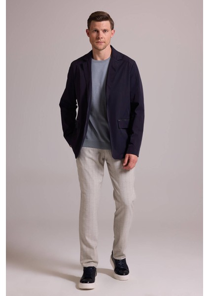 Erkek Lacivert Regular Fit Yazlık Ceket Mont indirimleri