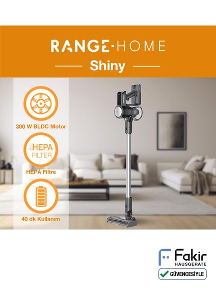 Range Shiny Şarjlı Süpürge fiyatları