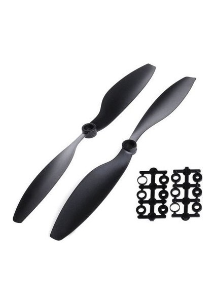 Drone Pervanesi (8045) Cw - Ccw - Siyah Pervane Seti