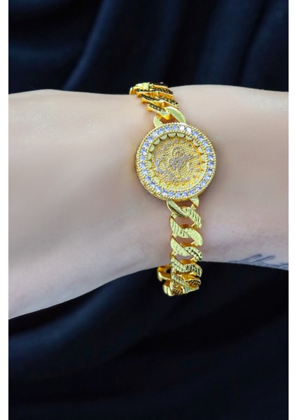 Aytekgold 8 Ayar Tuğralı Ajda Gurbet Bileklik modelleri