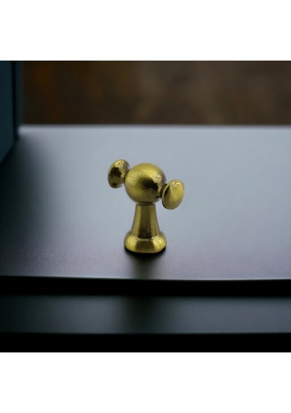 Kulp Düğme Tek Vidalı Çekmece Kulbu Kulpları Mutfak Mobilya Dolabı Dolap Kulpu Antik Sarı fiyatları