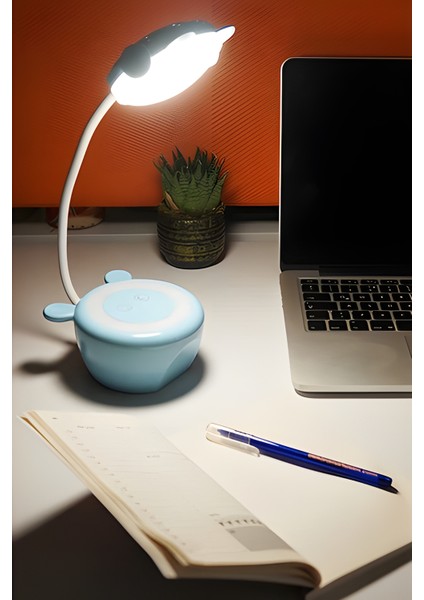 Şarjlı Dokunmatik LED Masa Lambası – 3 Kademeli Işık Renk Seçeneği (3000K/4500K/6500K), Ayarlanabilir Parlaklık Dimmer, 1200 Mah Batarya, USB Type-C Şarj, Taşınabilir Okuma ve Çalışma Işığı modelleri