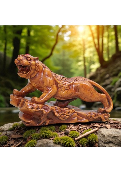 Orman Muhafızı – Kaplan Heykeli Ev Ofis Dekorasyonu Vip