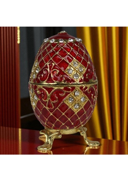Lüks Fabergé Stili Takı / Mücevher Kutusu Vip