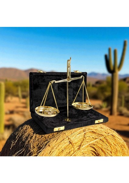 Pirinç Terazi 40 gr Şık Dekorasyon Vip