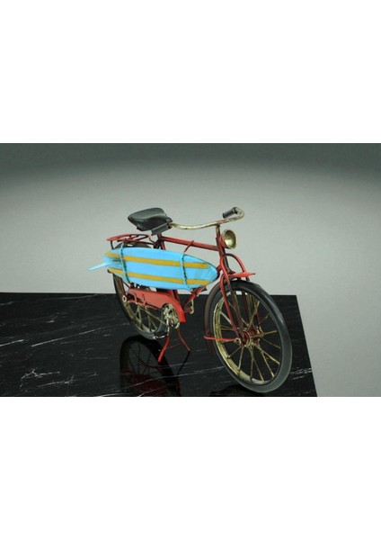 Dekoratif Metal Bisiklet Surf Tahtalı Klasik Tasarım Vip