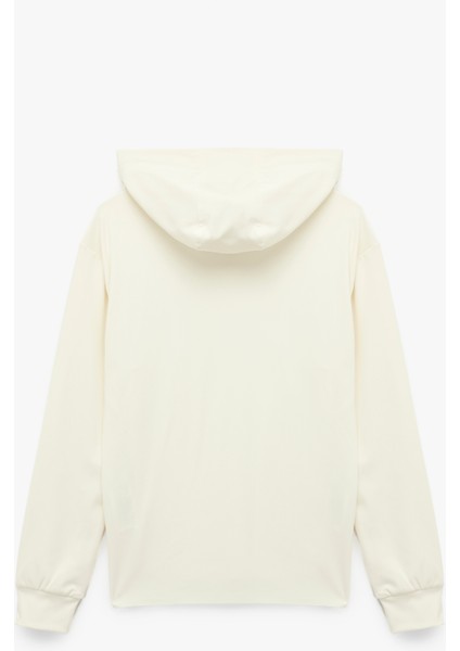 Yarım Fermuarlı Kapüşonlu Oversize Spor Sweatshirt fiyatları