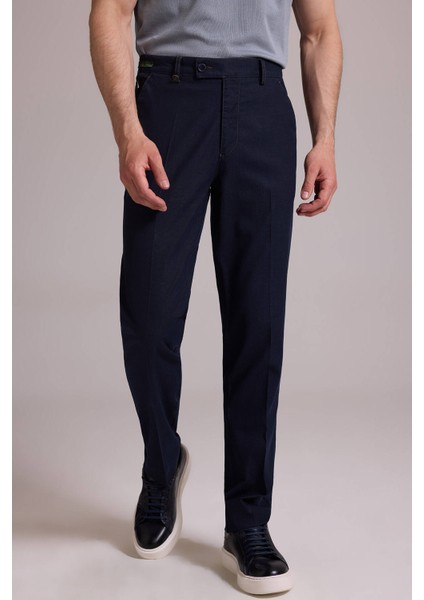 Erkek Lacivert Tensel Yazlık Yan Cepli Kot Pantolon modelleri