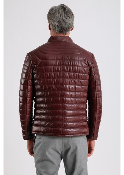 James Erkek Şişme Deri Mont fırsatları