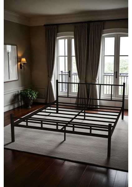 Serenita Serisi Tek Kişilik Metal Ferforje Karyola 120X200