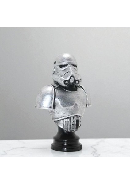Storm Trooper Büst Figür Ev Ofis Şık Dekorasyon Vip