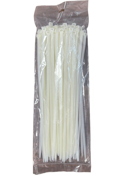 Kablo Bağı Cırt Kelepçe 8X380 mm Beyaz 100 Adet Fiyatıdır fiyatları