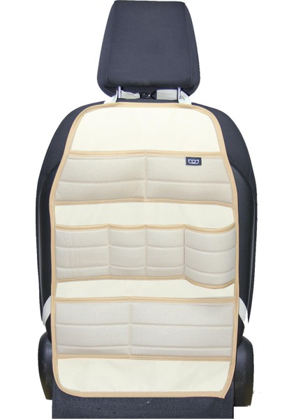 Ecolux Serisi Taytüyü Araba Oto Koltuk Arkası Eşya Düzenleyici Araç Içi Organizer Bej indirimleri