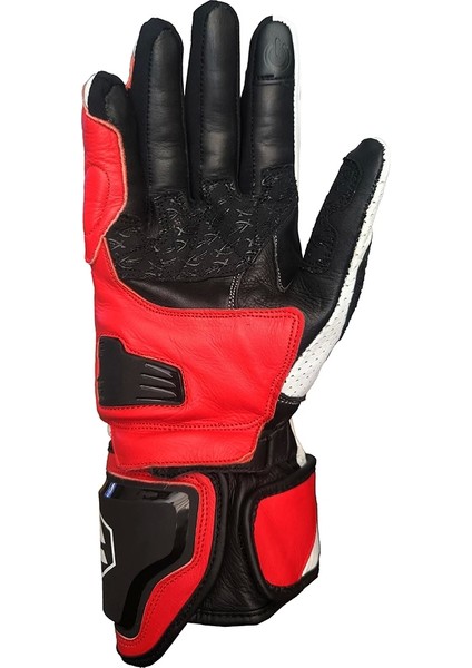 GL66 Kırmızı Beyaz Yarış Eldiveni fiyatları
