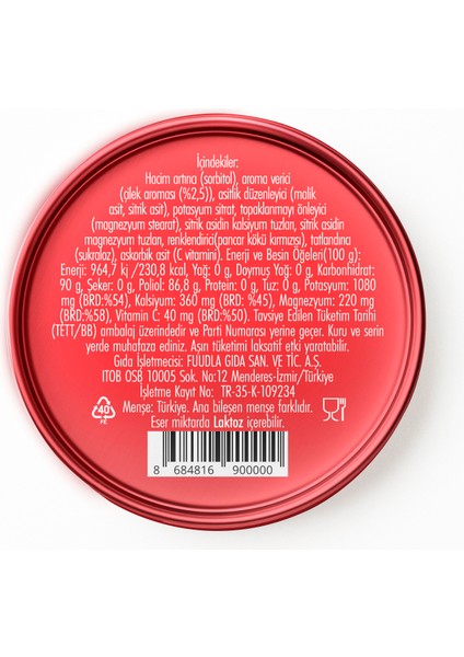 Healbe Çilek Aromalı Şekerleme fırsatları