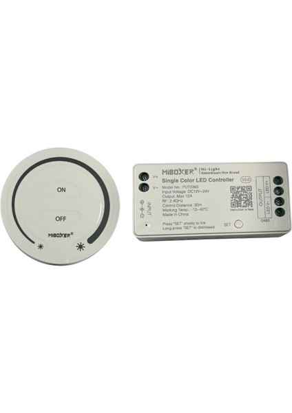 DORALED 12-24V Touch-Dokunmatik Duvar Tipi LED Dimmer