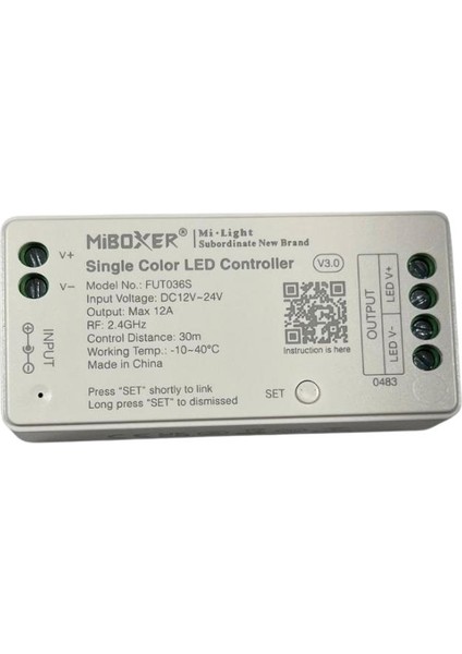 DORALED 12-24V Touch-Dokunmatik Duvar Tipi LED Dimmer fırsatları