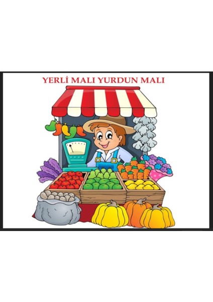 Yerli Malı Haftası, Yerli Malı Yurdun Malı Herkes Onu Kullanmalı, Okul Etkinlik, Fotoğraf Çekimi, KUMAŞARKAFON150X200
