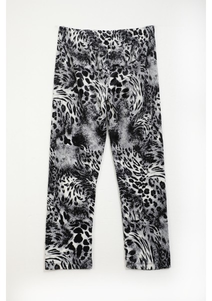 Kadın Yumuşak Kadife Dokulu Leopar Desenli Pijama Altı fiyatları