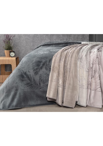 Filipin 1 Parça % 100 Pamuk Kadife Havlu Pike Antrasit modelleri