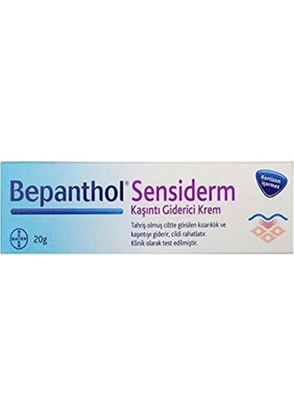 Sensiderm Kaşıntı Giderici Krem 20G