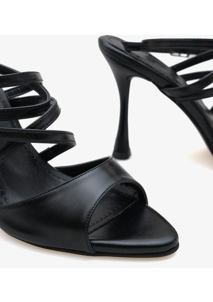 Kadın Bantlı Sivri Burun Topuklu Ayakkabı Napres modelleri
