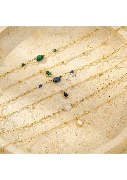 Hafif Lüks ve Lüks Turkuaz Çift Zincirli Köprücük Kemiği Zinciri (Yurt Dışından) fırsatları