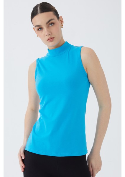 Balıkçı Yaka Sıfır Kol Kadın Body T-Shirt 2045 fiyatları