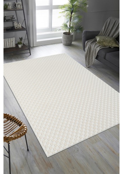 Modern Tasarımlar Polyester Iplik Antialerjik Tozumaz Dokuma Pamuk Taban Makine Halısı Dama Krem
