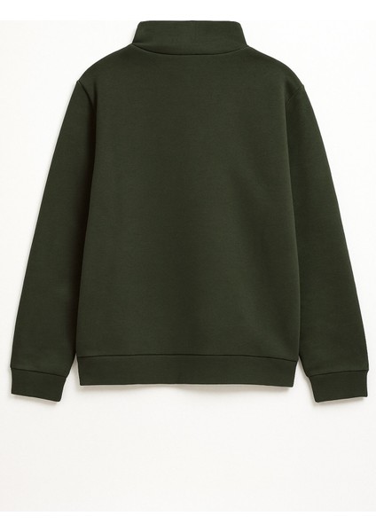 Kadın Fermuarlı Içi Polarlı Sweatshirt modelleri