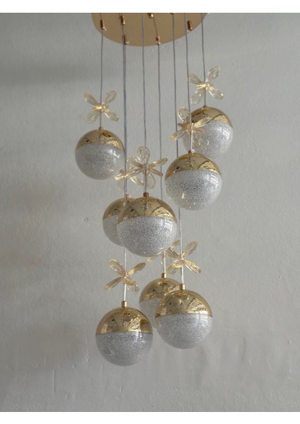 8 Toplu Sarkıt LED Avize Modelimiz