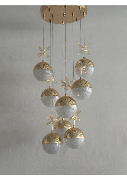 8 Toplu Sarkıt LED Avize Modelimiz modelleri