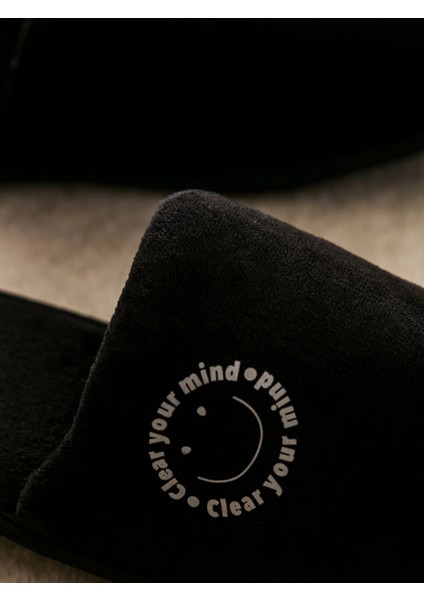 Lcw Steps Siyah Baskılı Erkek Ev Terliği modelleri