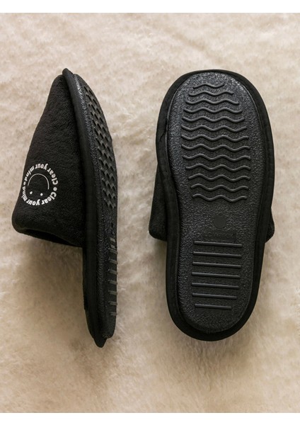 Lcw Steps Siyah Baskılı Erkek Ev Terliği fırsatları