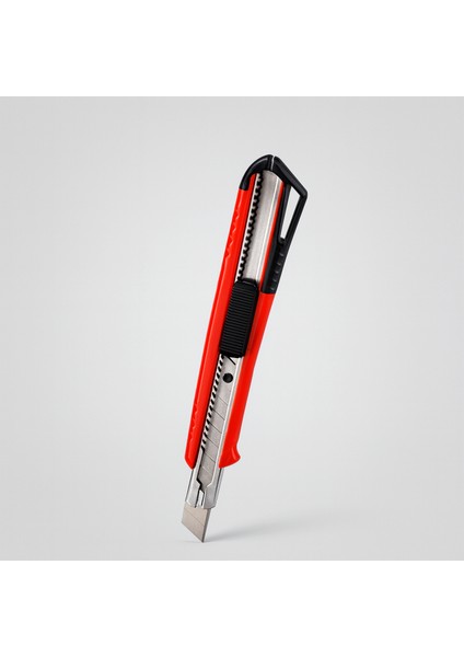 13.5 cm 9 mm Dar Maket Bıçağı Plastik Gövdeli Dayanıklı Çok Amaçlı Ofis Paket Açma Bıçak Kesici Alet