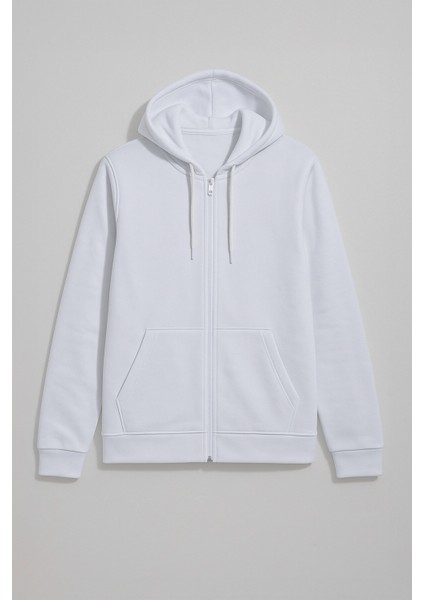 Erkek Fermuarlı Kapüşonlu Cepli Içi Polarlı Sweatshirt fiyatları