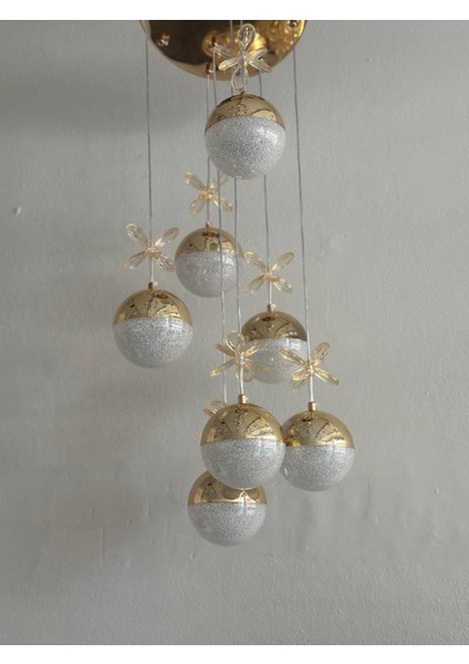 7 Toplu Sarkıt LED Avize Modelimiz modelleri