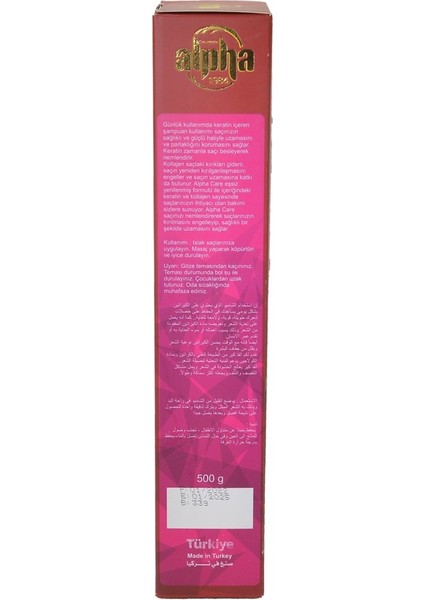 Care Bakım Şampuanı Keratin& 500ml fiyatları