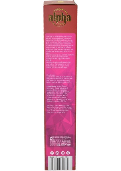 Care Bakım Şampuanı Keratin& 500ml modelleri