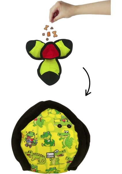 Lotus Köpek Mama Saklama Topu Köpek İçin Koklama Topu Stres Giderici Kokla Bul Köpek Oyuncağı