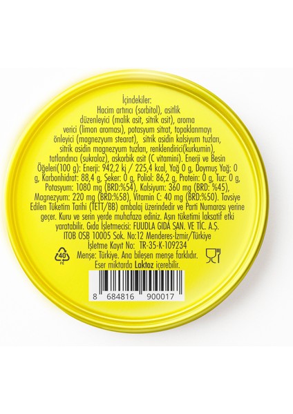 Healbe Limon Aromalı Şekerleme indirimleri