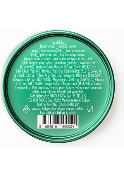 Healbe Nane & Mentol Aromalı Şekerleme fırsatları