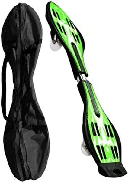 Çantalı 2 Tekerlekli Kaykay Waveboard Iki Teker Şeytan Kay Kay Tekerlekli