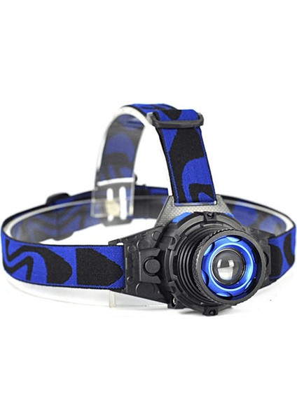 Q5 Şarjlı Mercekli Kafa Feneri Black WT-121 - Lisinya