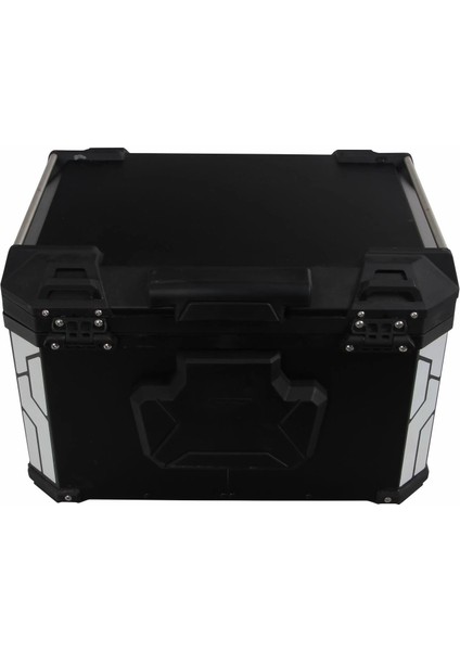 Universal 57 Lt Alüminyum Motosiklet Çantası Siyah fiyatları