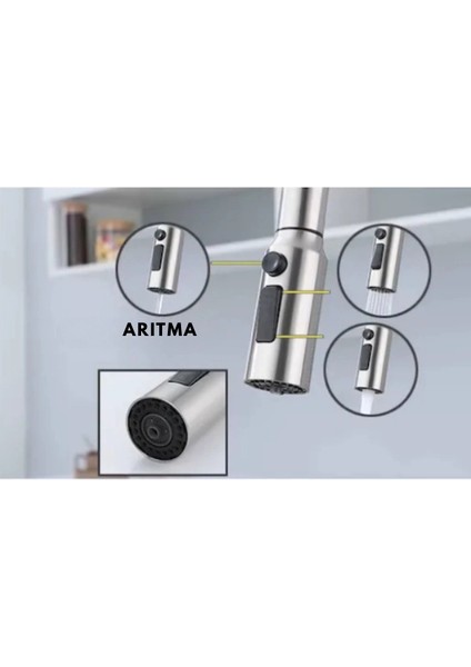 Market Spiralli Arıtmalı Mutfak Bataryası (Başlıktan Arıtmalı) fırsatları