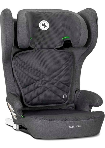 Rıgel Katlanır Isofix I-Size 3-12 Yaş (100-150 Cm) Oto Koltuğu - Grey fiyatları